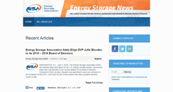 Desktop Screenshot of energystoragenews.org